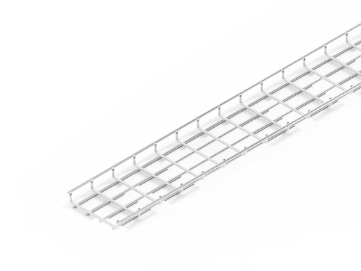Лоток проволочный прямой диаметр проволоки 4 мм ПП4.200.35.3000.8.4